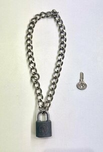  small . shop [ secondhand goods ][ middle period ]6-2 RABBIT rabbit company Hong Kong made sido chain key attaching men's necklace 