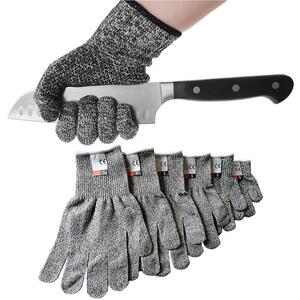LDL2076# ホットスーパーツール HPPE 耐切創性手袋レベル 5 保護高性能多機能家庭用ガーデン手袋 S-XL ツール