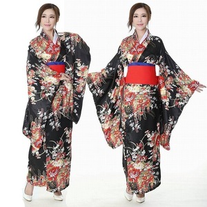 LDL2251# женский длинный длина sexy кимоно платье юката костюмы 