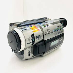5-00579[SONY Sony видео камера DCR-TRV310 NTSC]Digital Handycam 80X цифровой zoom анимация фотосъемка эпоха Heisei retro 1 иен старт 1 иен лот 