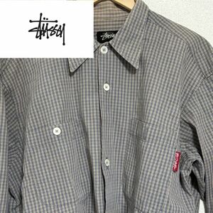 stussy ステューシー　シャツ　古着　ビンデージ　