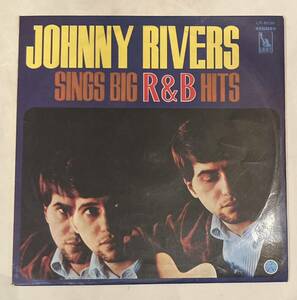 【当時物】レコード　ジョニーリバース JOHNNY RIVERS SINGS BIG R&B HITS 赤盤 国内盤 