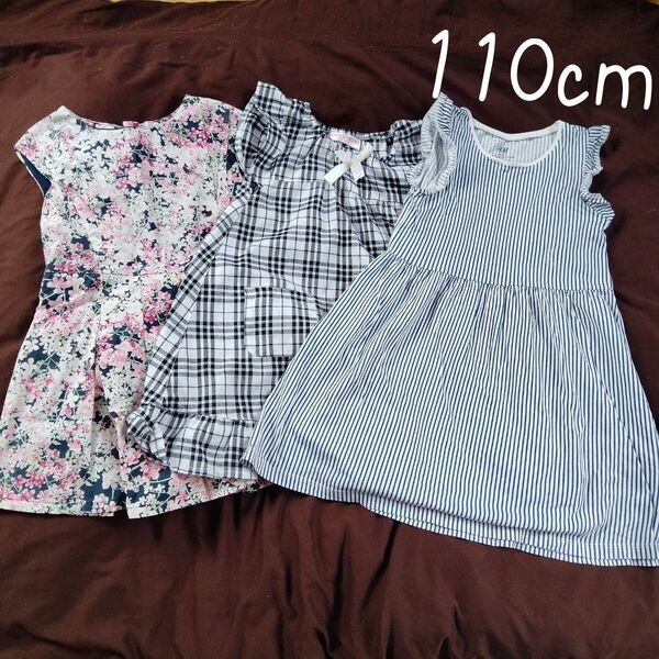 Gapkids ワンピース 110cm ギャップキッズ ポップスレモン H&M キッズ 110cm ワンピース ボーダー セット