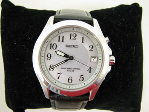セイコー　SEIKO　7B22-0AZ0　電波ソーラー　腕時計