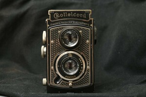 【難有】Rolleicord Ⅰ ArtDeco 二眼レフカメラ 戦前・初代モデル