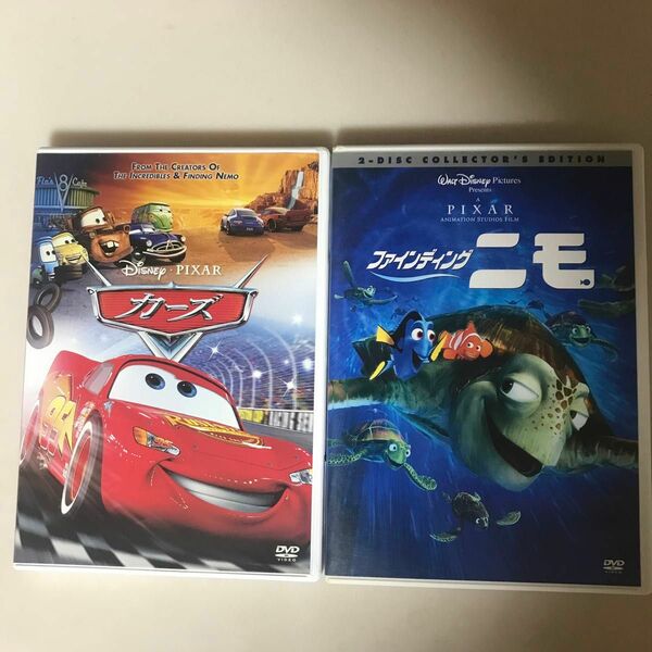 カーズ DVD ディズニー ピクサー Disney ライトニングマックィーン　+ファインディングニモ　DVD