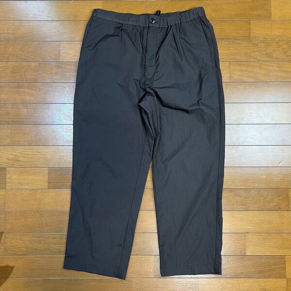 GU ジーユー ナイロンパンツ 古着 美品 ブラウン L 薄手ナイロン