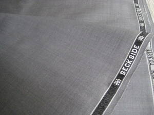  name goods Beck side Mill z standard. gray plain Kid mo hair . for summer high class cloth 2.9m BeckSide Mills