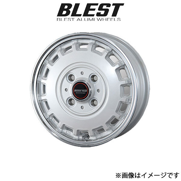 ブレスト バーンズテック KTストリーム アルミホイール 4本 N-BOX JF1/2(14×4.5J 4-100 INSET45 パールホワイト)BLEST