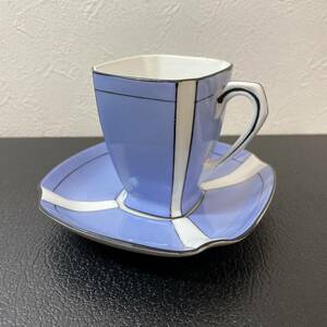 【MH-7460】未使用長期保管品 NORITAKE 里帰り オールドノリタケ カップ＆ソーサー セット シリルシー 1918年 日本製 アンティーク 希少