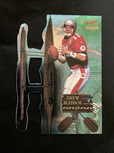 NFL Patriots ペイトリオッツ 1998 Paramount Pro Bowl Die Cuts #12 Drew Bledsoe