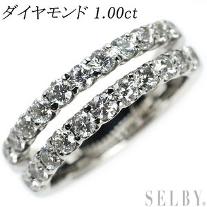 Pt900 ダイヤモンド リング 1.00ct 出品3週目 SELBY