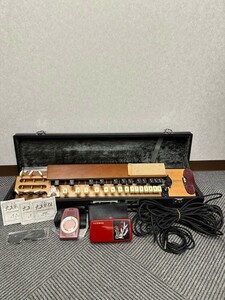 NA*1 иен ~ хранение товар Taisho koto KIMURA дерево . желтый . электрический Taisho koto с футляром жесткий чехол традиционные японские музыкальные инструменты струнные инструменты корпус усилитель подключение код . имя есть ( Tepra )