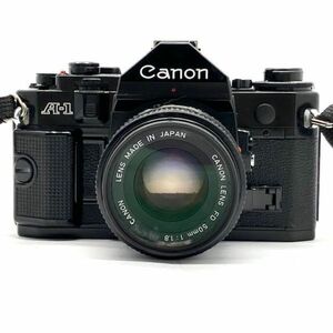 仙104 Canon AE-1 一眼レフフィルムカメラ 一眼レフ キャノン/CANON LENS FD 50mm 1:1.8 レンズ