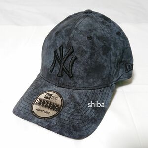 ゆうプラス NEW ERA ニューエラ 正規品 TEX キャップ 帽子 テクスチャード 灰 ブラック 黒 ヤンキース NY 軽量