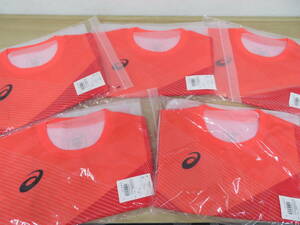  не использовался asics Asics .. газета Tokyo Olympic 2020 отвечающий . футболка M размер 2033A870 Sunrise красный 5 надеты комплект супер-скидка 1 иен старт 