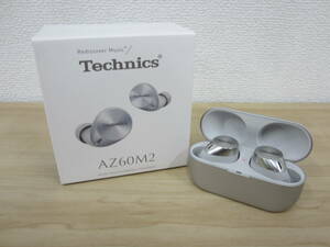 Technics テクニクス ワイヤレスイヤホン EAH-AZ60M2-S シルバー 動作確認品 激安1円スタート