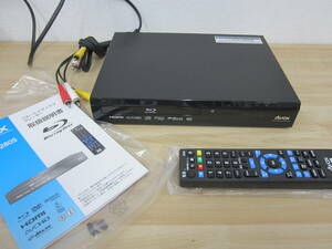 AVOX ブルーレイディスクプレーヤー HBD-2280S リモコン付き 通電確認のみ トレイ開閉不良 激安1円スタート