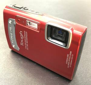 1円～ OLYMPUS オリンパス Tough TG-310 コンパクトデジタルカメラ 赤 本体