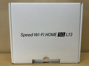 #2892 未使用 Speed Wi-Fi HOME 5G L13 ZTE Corporation ホワイト ホームルーター