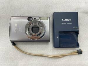 #2685 Canon/キャノン IXY Digital 900IS コンパクト デジタルカメラ シルバー 充電器付 通電確認済