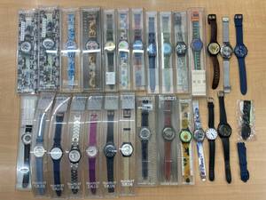 #2451A Swatch/スウォッチ 大量まとめ 時計 腕時計 ケース 動作未確認