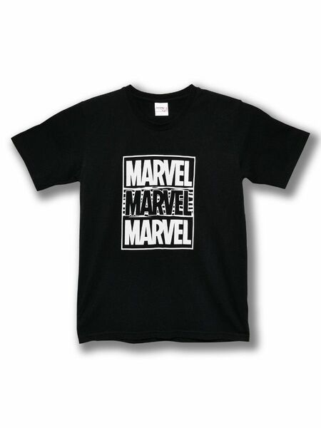 MARVEL マーベル Tシャツ サイズL 黒 ブラック