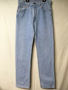 ◆涼しげなブルー◆Levi's リーバイス 505 505-4834 MADE IN U.S.A.◆W34◆