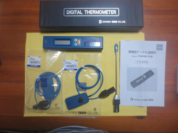 TASCO タスコ　デジタル温度計 TA410-110 ダイヤル付　センサー1個