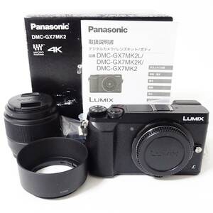 パナソニック ルミックス DMC-GX7MK2 ミラーレス一眼カメラ他 Panasonic LUMIX 動作未確認 ジャンク品 60サイズ発送 KK-2694140-075-mrrz