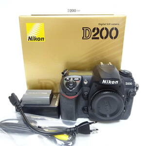 ニコン D200 デジタル一眼カメラ 箱付き Nikon 動作未確認 ジャンク品 80サイズ発送 KK-2752231-171-mrrz