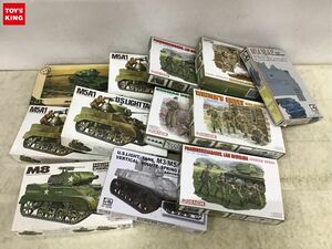 1 jpy ~ including in a package un- possible Junk 1/35 etc. WINTER*S ONSET NEAR MOSCOW 1941, America light tank M5A1 Hedgehog other 