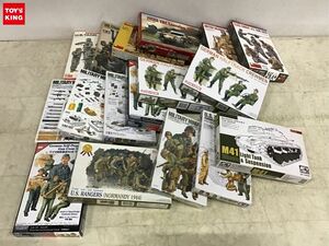 1 jpy ~ including in a package un- possible Junk 1/35 etc. America .... set,U.S.RAGERS NORMANDY 1944 other 