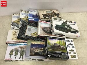 1円〜 同梱不可 ジャンク 1/35等 GERMAN ARMY FIELD COMMAND POST、ソビエト T-34/76 戦車 1943年型 他