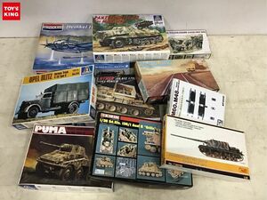 1 jpy ~ including in a package un- possible Junk 1/35 etc. OPEL BLITZ,PUMA HEAVY ARMOURED CAR Sd.Kfz.234/2 other 
