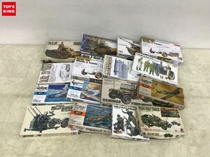 1円〜 同梱不可 ジャンク 1/72 他 スピットファイア Mk.I、アメリカ M151A2 フォードマット ケネディジープ 等