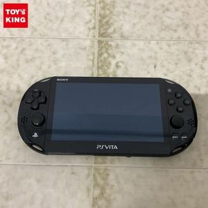 1円〜 箱無 動作確認/初期化済 PS VITA PCH-2000 ブラック 本体