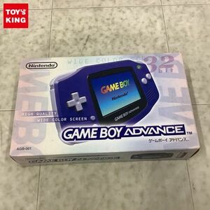 1 jpy ~ GBA Game Boy Advance AGB-001 violet 