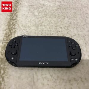 1円〜 動作確認/初期化済 箱無 PS Vita PCH-2000 ブラック