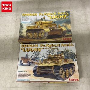 1円〜 tasca 1/35 ドイツll号戦車L型 ルクス 後期型 ルクス・増加装甲型 第4装甲偵察大隊仕様