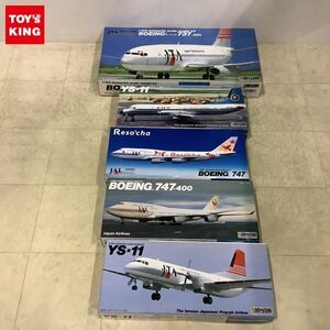 1円〜 童友社 1/144 全日空 YS-11 モヒカンルック 1/300 JAL ボーイング747 リゾッチャ 他