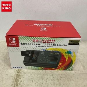 1 jpy ~ Nintendo Switch train .GO!! exclusive use one steering wheel controller 