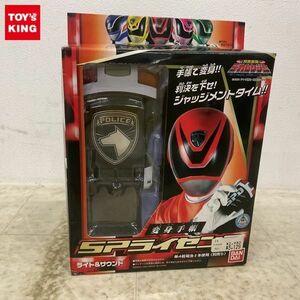 1 jpy ~ Bandai Tokusou Sentai Dekaranger metamorphosis notebook SP license 