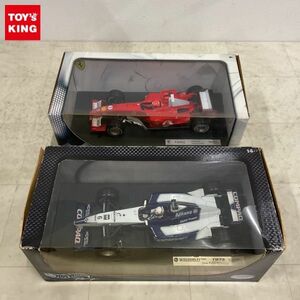 1円〜 ホットウィール 1/18 Juan Pablo Montoya Williams BMW FW23 2001 #6 フェラーリ F2005 M. Schumacher #1