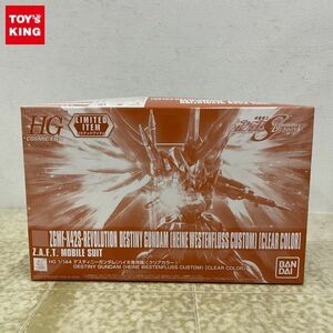 1 jpy ~ HG 1/144 Mobile Suit Gundam SEED DESTINY Destiny Gundam high ne exclusive use machine clear color 