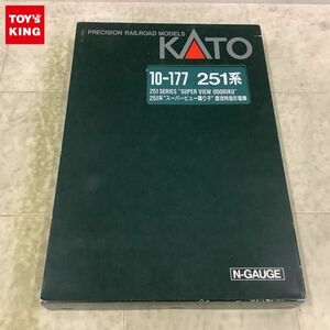 1 иен ~ рабочее состояние подтверждено KATO N gauge 10-177 251 серия super вид ... постоянный ток super-express 