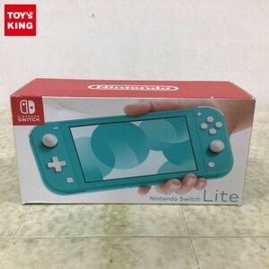 1円〜 ジャンク Nintendo Switch Lite HDH-001 ターコイズ