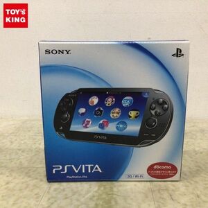 1 jpy ~ lack of operation verification / the first period . settled PSVITA PCH-1100 crystal black 