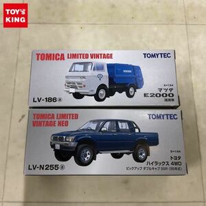 1 иен ~ Tomica Limited Vintage и т.п. Mazda E2000 грузовик-мусоровоз Toyota Hilux 4WD