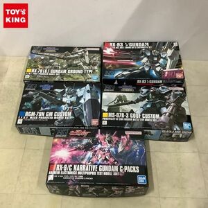 1円〜 HGUC 1/144 グフカスタム ナラティブガンダム C装備 他